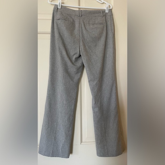 Banana Republic The Martin Fit Grey Wide Leg Trousers - Picture 2 of 8